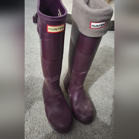 Size 5 (36) Hunter Boots - Picture 1 of 5